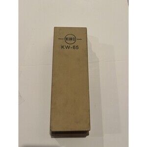 Kw65 1000/6000 Grit Combination Whetstone With Plastic Base Used